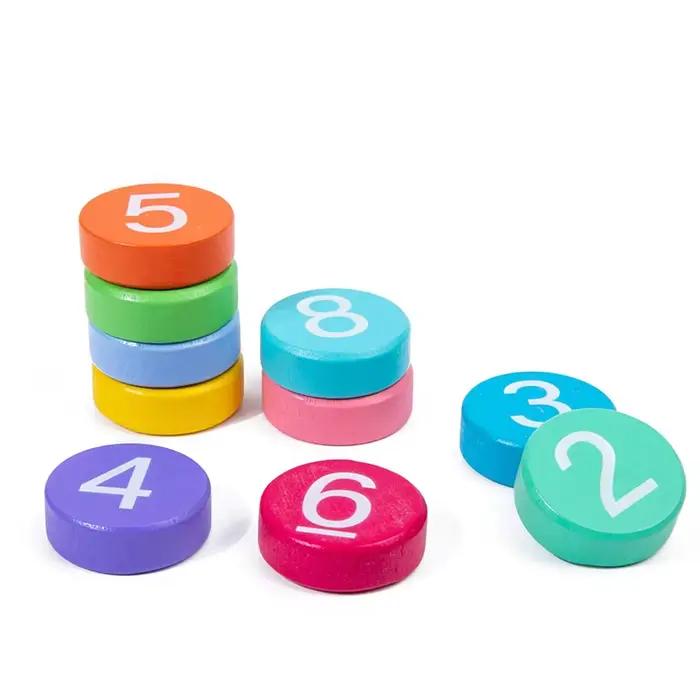 Jeu de correspondance de cartes arithmétiques Montessori pour enfants