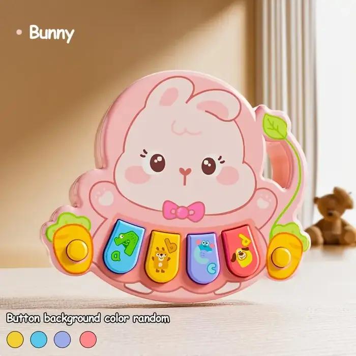Piano électronique pour enfants, jouet musical éducatif, instrument multifonctionnel pour bébés, cadeau pour anniversaire ou Noël, accessible 0-6 ans, en plastique ABS, plusieurs couleurs disponibles