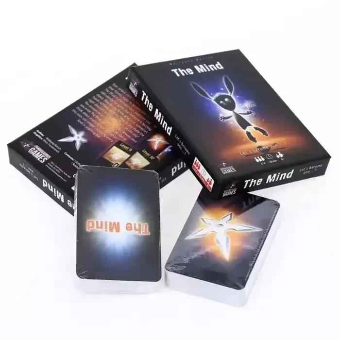 NOUVEAU Jeu de cartes The Mind, jeu de société de puzzle pour fête, expérience interactive en équipe
