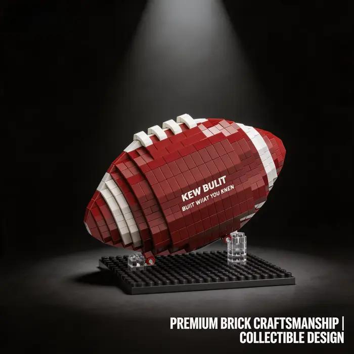 Ensemble de blocs de construction Micro Mini Rugby