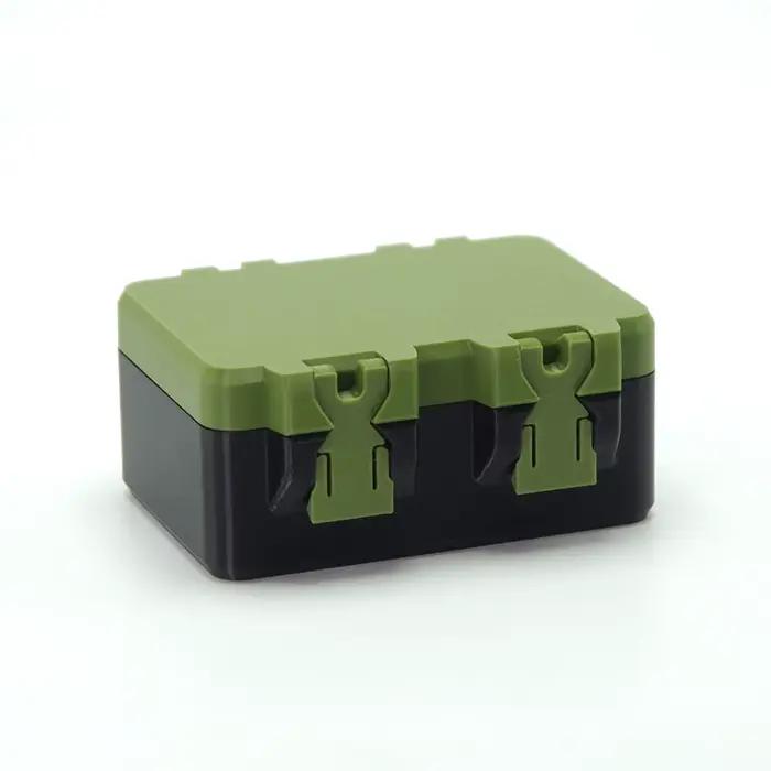 Boîte de rangement Snap Lock pour cartes, étui pour cartes Monopoly Deal Uno, taille poker standard, rigide, résistant aux chocs, organisateur de voyage portable, imprimé en 3D