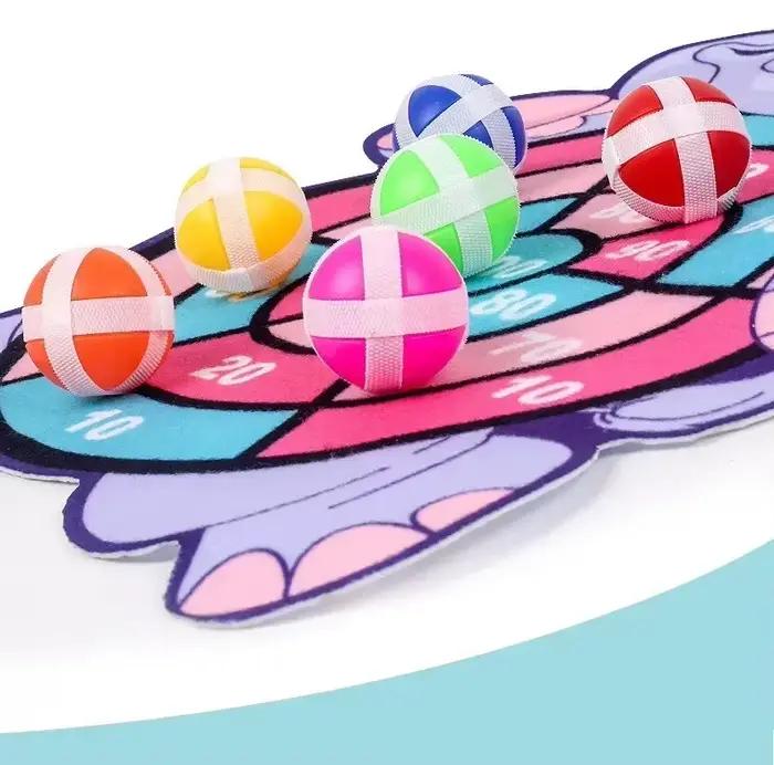 Jeu de fléchettes Stickie Ball pour enfants 3-6 ans 6-12 ans 14 ans et plus jouet éducatif intérieur coloré forme occasion spéciale famille