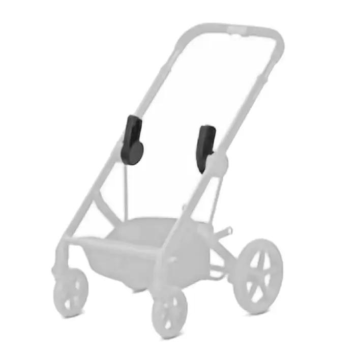 Adaptateur de siège auto pour poussette compatible Cybex Balios S Lux Talos et Aton Cloud Q/Z Maxi Cosi Nuna Baby Basket