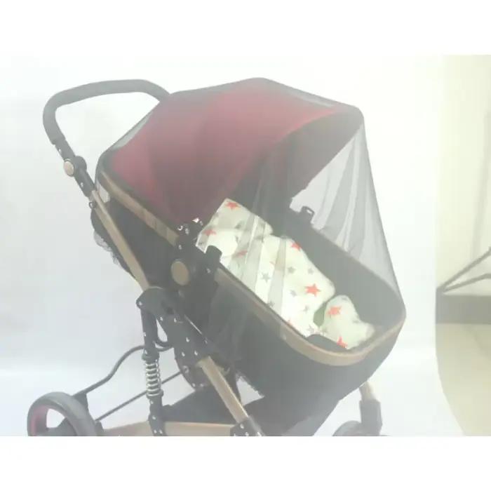 Moustiquaire pour poussette bébé protection contre insectes polyester coton été sécurité confort sorties balades parc vacances naissances cadeaux occasions spéciales