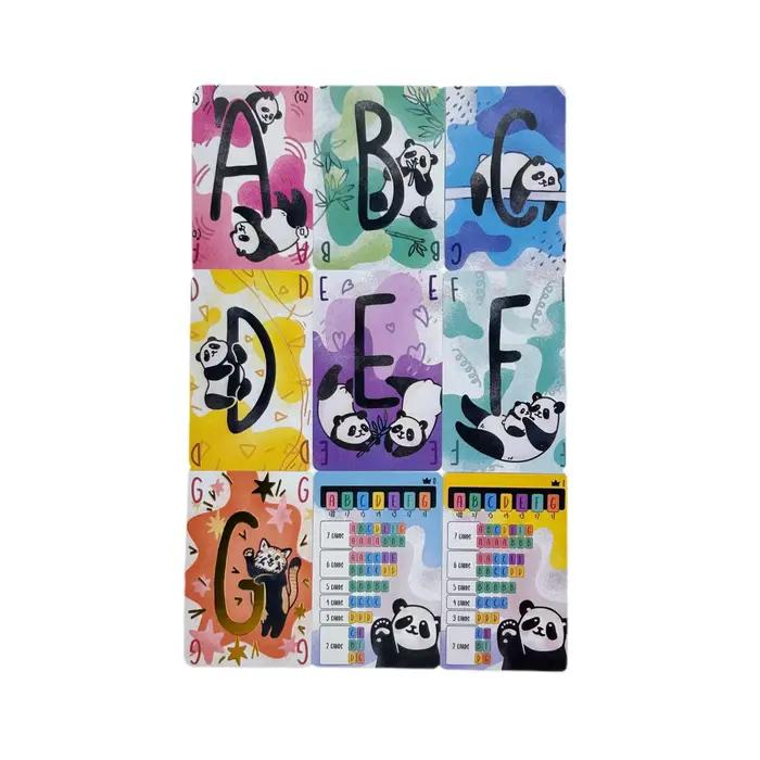 PANDA PANDA jeu de cartes jeu de poker stratégie fête parent-enfant jeu de Puzzle fête de famille petite poche petite boîte jeu