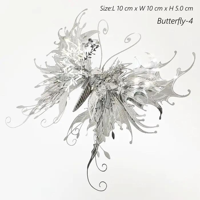 Puzzle 3D en métal papillon modèle d'insecte animal blocs de construction jouet puzzle occasions spéciales enfants adolescents