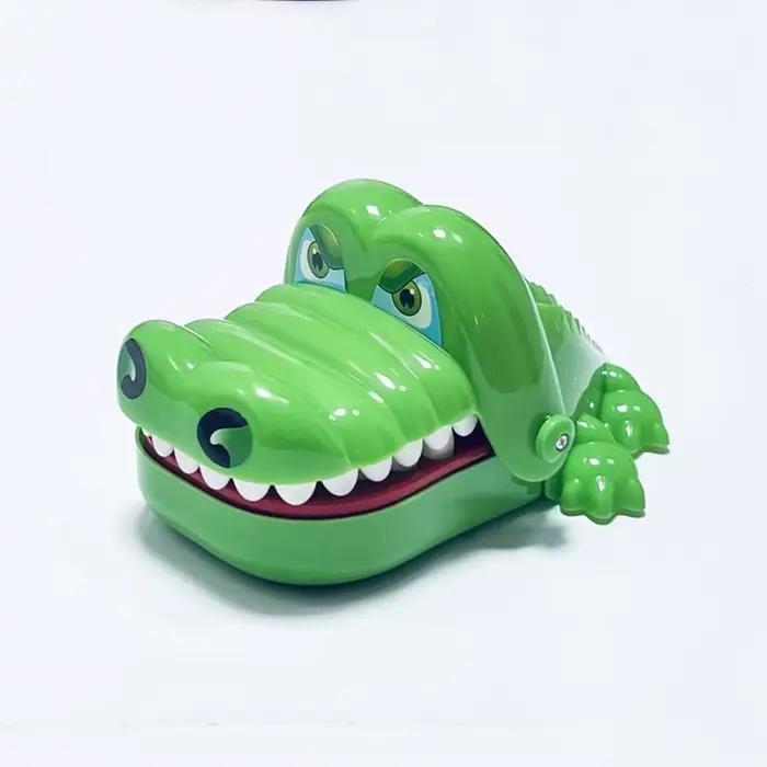 Jouets de dents de crocodile pour enfants, morsures de crocodile, entraînement de réaction des doigt