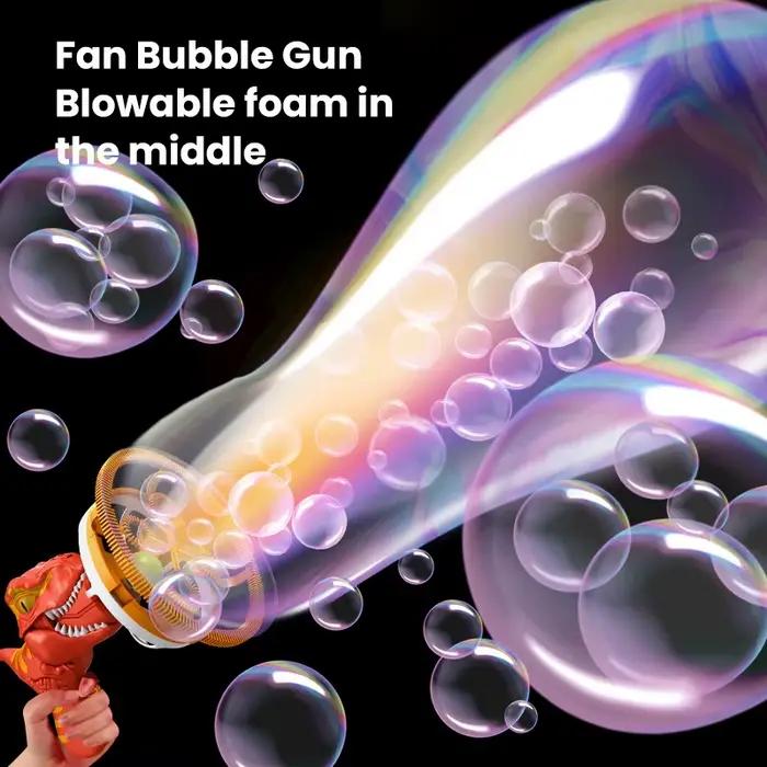 2 en 1 grandes bulles dinosaure bulle de savon pistolet électrique jouet enfants fête en plein air jeux interactifs