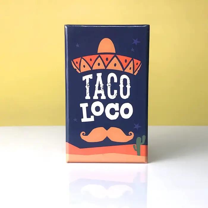 Jeux chauds TACOLOCO Crazy Taco stratégie jeu d'échiquier familial 2-5 personnes jeu de cartes de fête décontracté en chinois et en anglais