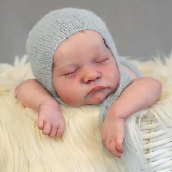 18 pouces Levi Bebe Reborn bébé vinyle inachevé non assemblé pièces de poupée bricolage Kit de poupé