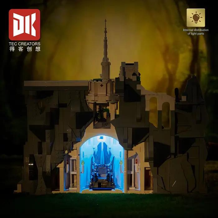 En STOCK 7072 MOC idée Minas Tirith blocs de Construction briques modèle assemblage bricolage jouets pour garçons coffret cadeau de noël
