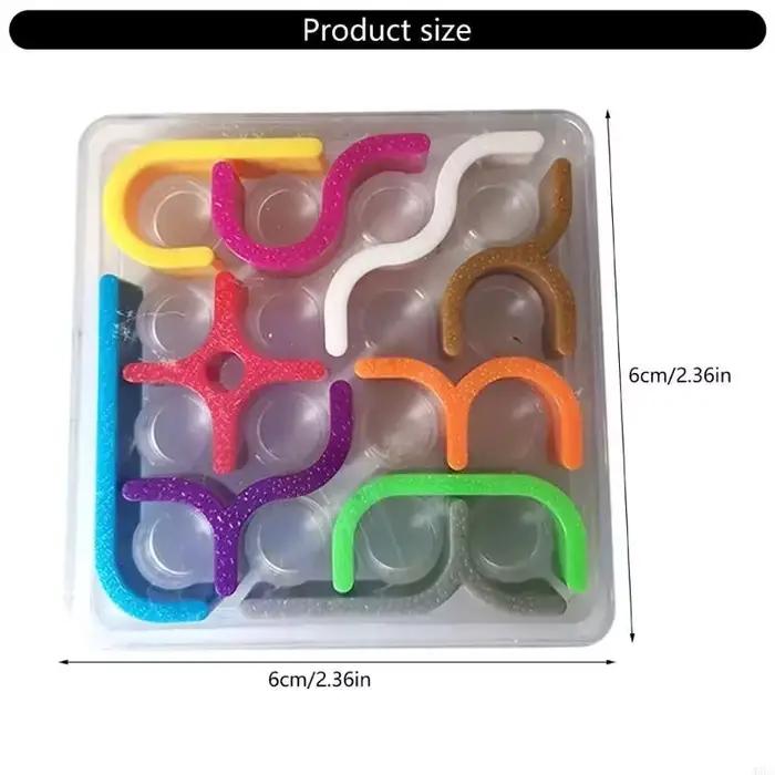 Puzzle d'intelligence 3D créatif courbe folle Sudoku jeux