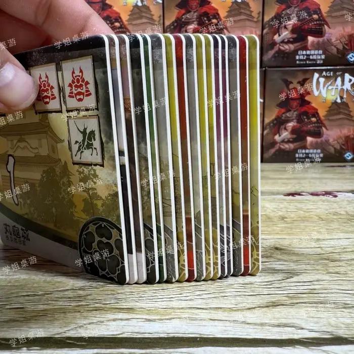 Jeu de société Age of War Yokai Tofu Kingdom Tabletop Strategy Game pour Famille Amis Occasions Spéciales Divertissement Social Interactions