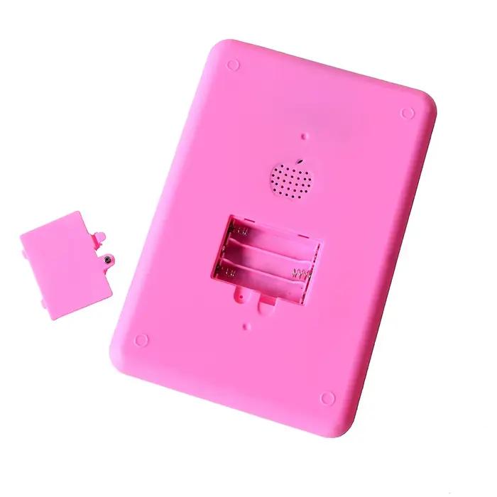 Tablette de l'alphabet espagnol pour enfant, lecture tactile, activation de l'ordinateur portable, j