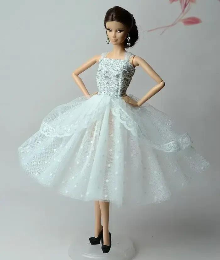 Robe de Ballet Faite à la Main pour Poupée, Vêtements Beurre de 11.5 Pouces et 30cm, Nombreux Cadeau