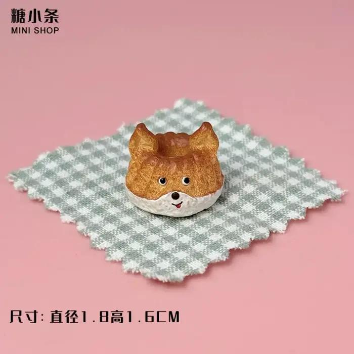 Ensemble de boulangerie miniature 1:12 : Mini-pains Ours et Lapin
