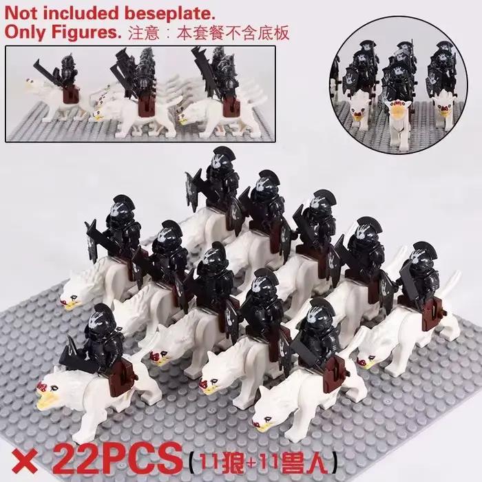 Figurines de guerriers du Seigneur de la Garde Élfique