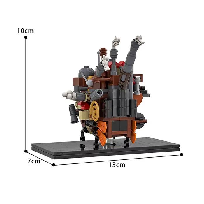 Jouets GSBAN Film Hurlé Maison de Ville Chateau Mouvement 272 Pièces Construction Blocs Jouets Apprendre Créer Occasions Spéciales