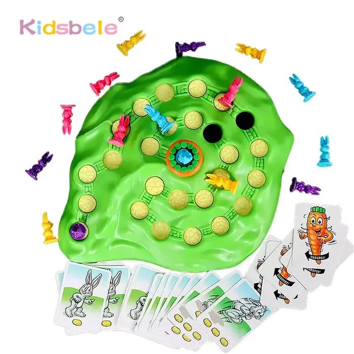 Jeu de course de piège compétitif lapin éducatif drôle puzzle amusant jeu de société de bureau pour parent-enfant occasions spéciales