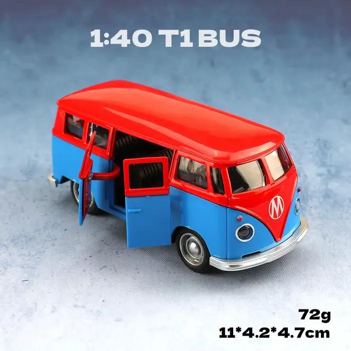 (En sachet) Réplique de bus rétro à l'échelle 1/36