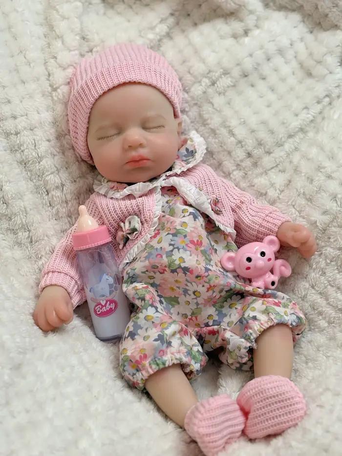 Loulou, poupée Reborn à bouche ouvrable