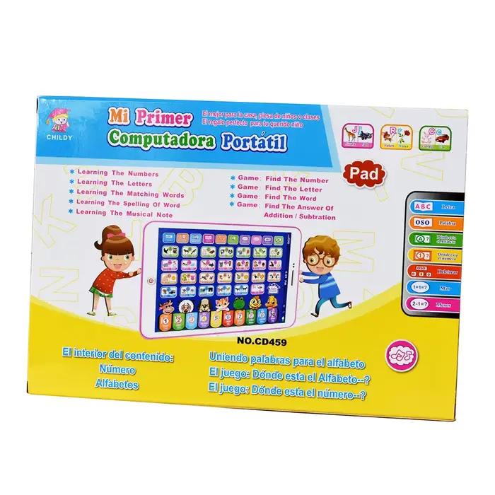 Tablette de l'alphabet espagnol pour enfant