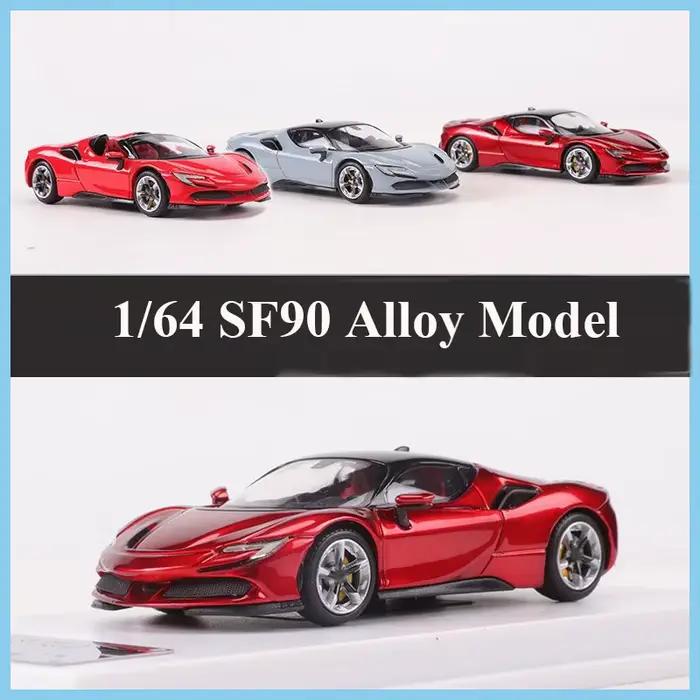 Modèle de voiture de sport en alliage de simulation SF90