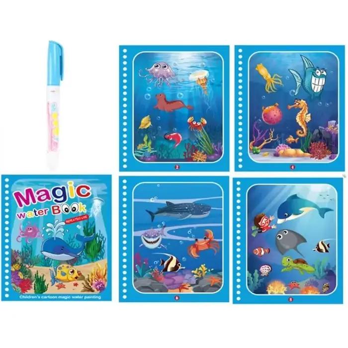 Livre d'eau magique avec stylo