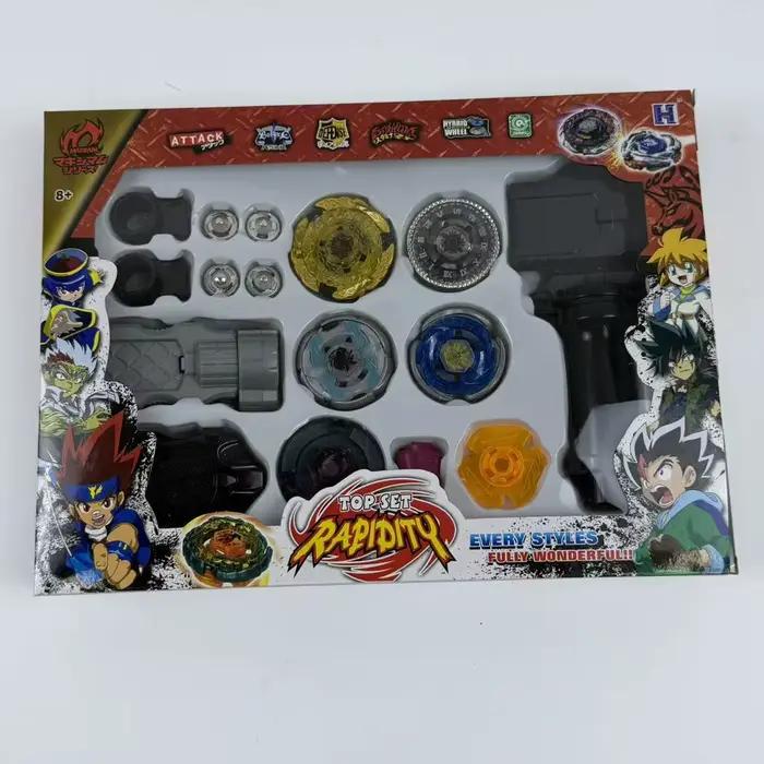 Ensemble de combat multijoueur SPINNING TOP 4D Metal Fusion