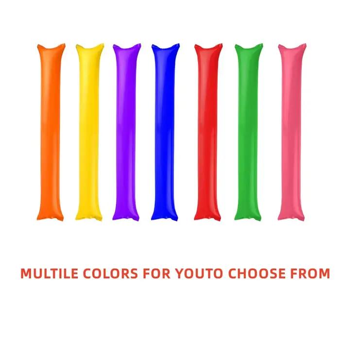 24 pièces Clapper gonflable Cheerstick bâtons gonflables ballon bâton