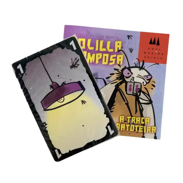 Jeu de cartes Polilla Tramposa | Biss 20 | Heuschrecken Poker | Schummel Hummel | Jeu