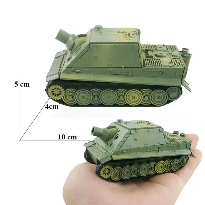 Kits de construction de modèles de chars 4D différents jouets éducatifs matériaux de décoration panthère tigre turmtigre assaut occasions spéciales constructions militaires plastique ABS haute qualité assemblez et créez vos propres chars de guerre
