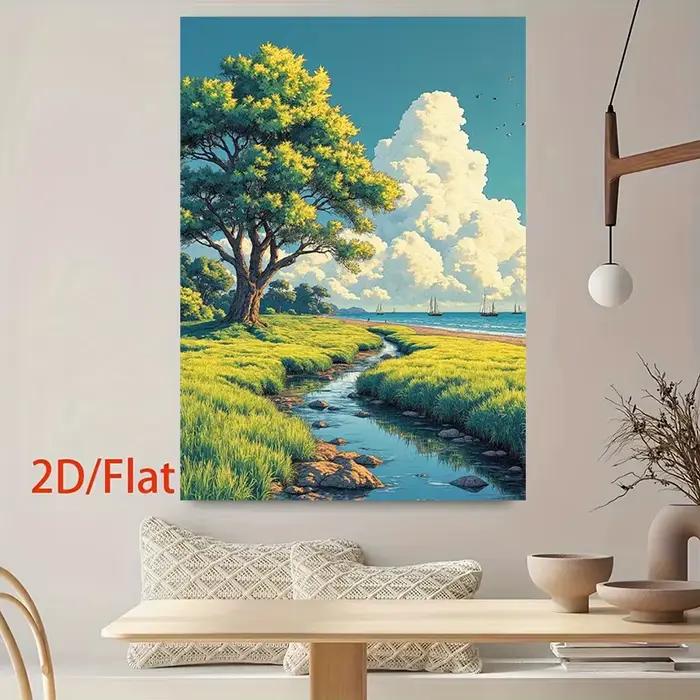 Puzzles pour adultes en papier 500 1000 1200 2000 pièces paysage côtier tranquille activité créative pour relaxation et concentration cadeau occasionnelle
