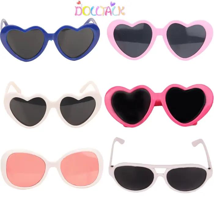 Mini lunettes de soleil pour poupée américaine de 18 pouces