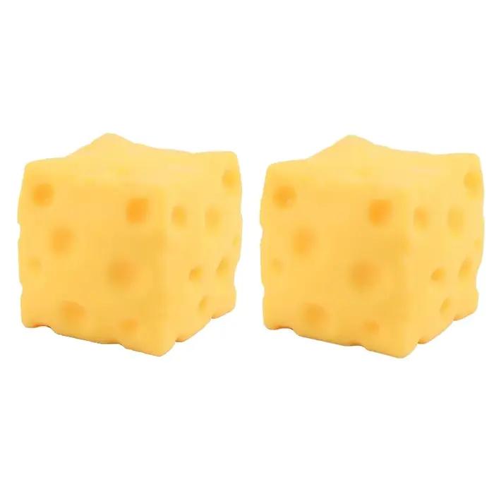 Squishy Fromage Carré Moelleux Doux Pour Réduction du Stress Jouet Sensoriel Animaux et Nature Occasions Spéciales