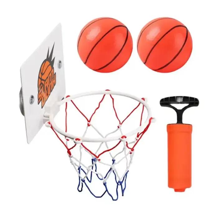 Mini panier de basket d'intérieur avec 2 ballons
