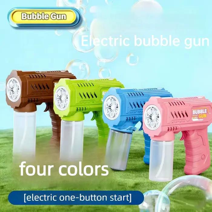 Machine à bulles électrique à 6 trous avec lumière