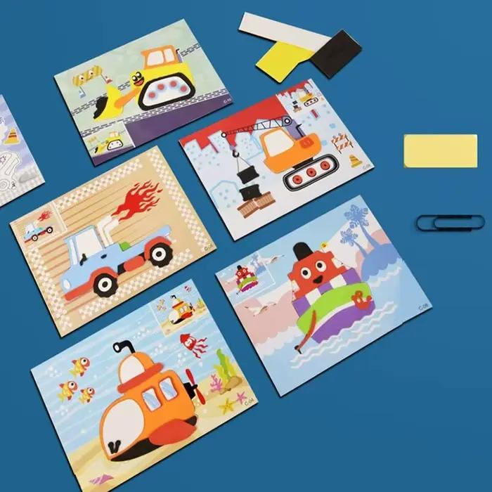 Autocollants OligFoam 3D pour enfants, kit d'artisanat d'art créatif pour garçons et filles, dessin