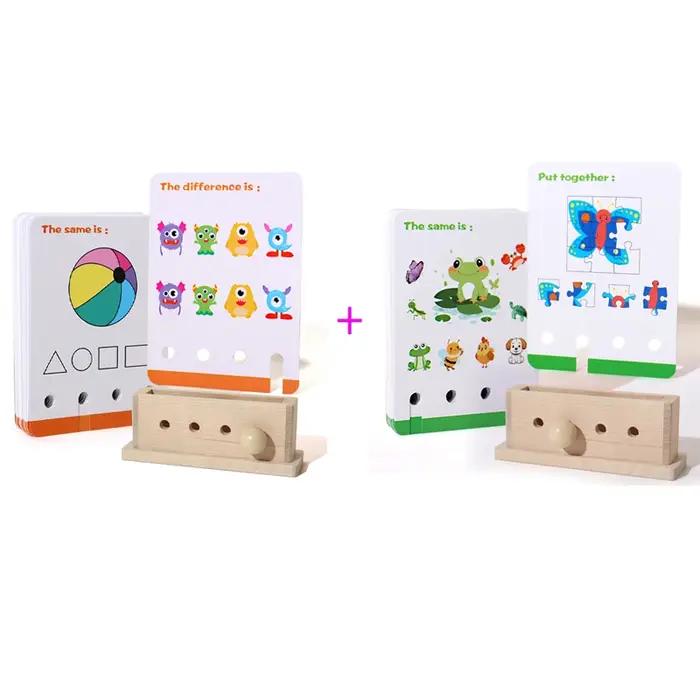 Jeu de Puzzle logique, ensemble de jouets éducatifs pour enfants