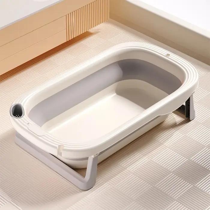 Bassin de douche pour bébé sensible à la température