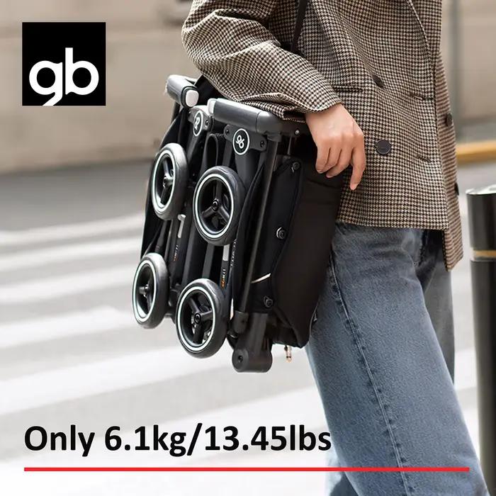 GB Pockit 3H baby Steoller (comprend un accoudoir gratuit), tout-Terrain, poussette légère, adaptée