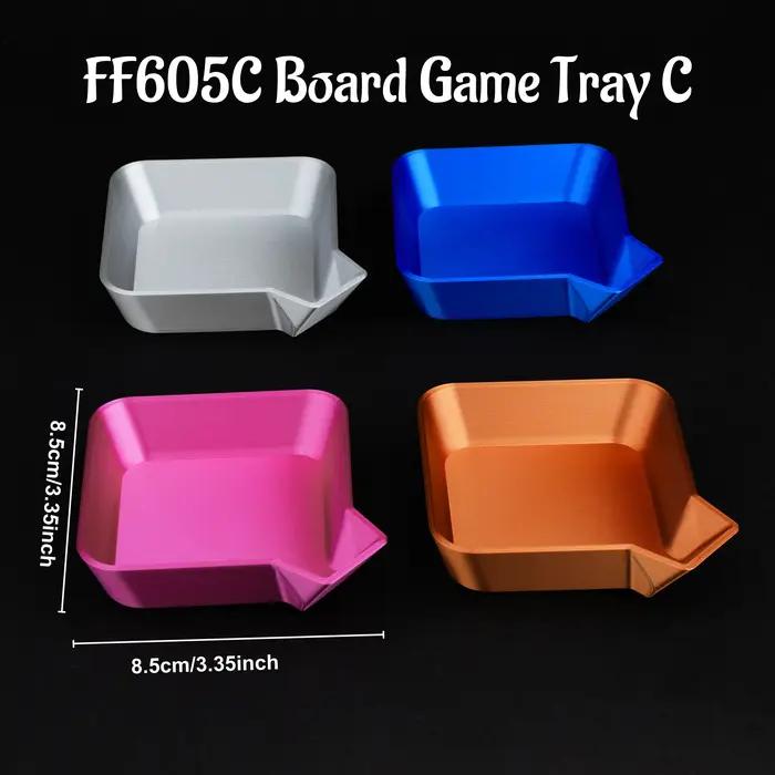 Plateau à dés pour jeux de société en plastique durable accessoire pour jeux de rôle pour adultes occasions spéciales soirée jeux conviviales