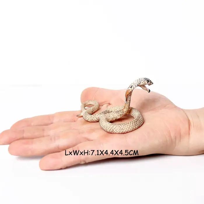 Figurines de serpents Python Krait Cobra serpent jouets animaux modèle