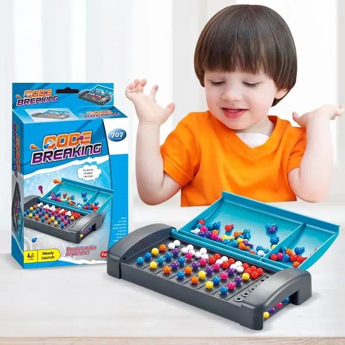 Jeu de défi de rupture de code de bataille drôle, jeu de puzzle familial, jouet éducatif pour deux joueurs, jeux stratégiques pour enfants, cadeau d'anniversaire ou de Noël, activité familiale, développement cognitif