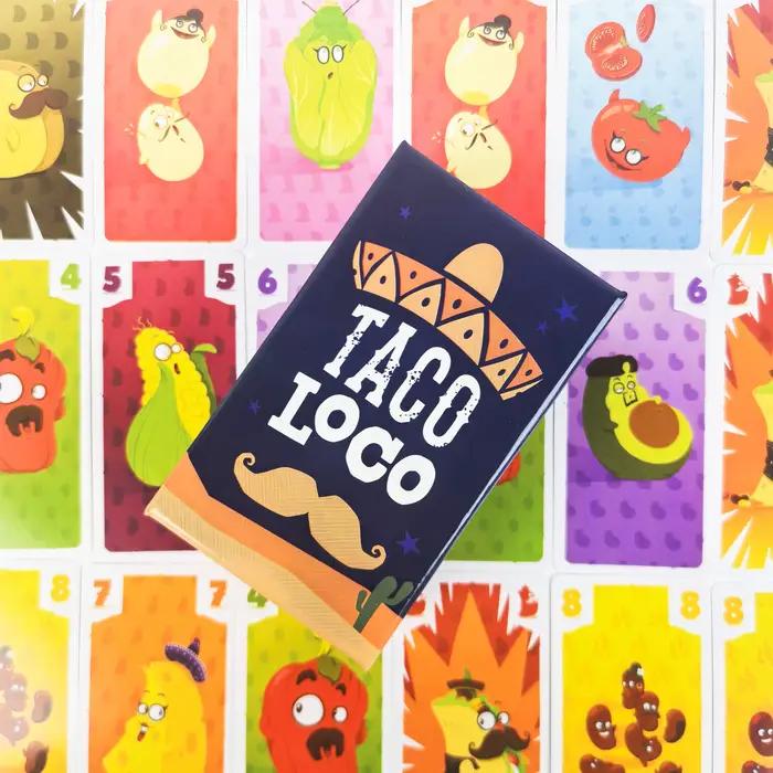 Jeu de société : TACO LOCO - Jeu de voyage classique et portable