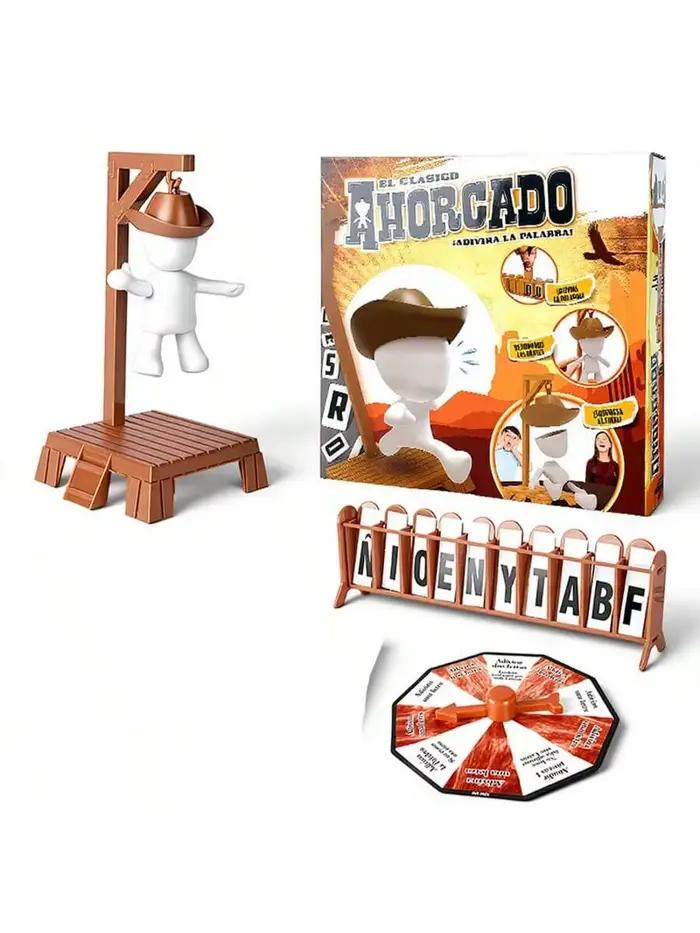 Jeux de société Hangman magnétiques pour adolescents, jeu de mots de devinettes mystère, brille dans