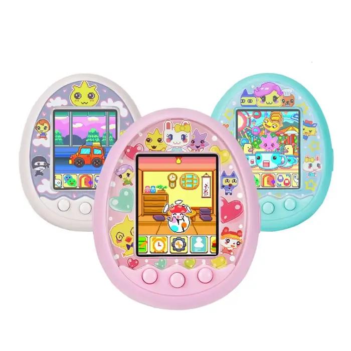 Tamagotchis électroniques animaux de compagnie virtuels jouets interactifs lapins en couleur pour enfants occasions spéciales éducatifs rechargeables en USB