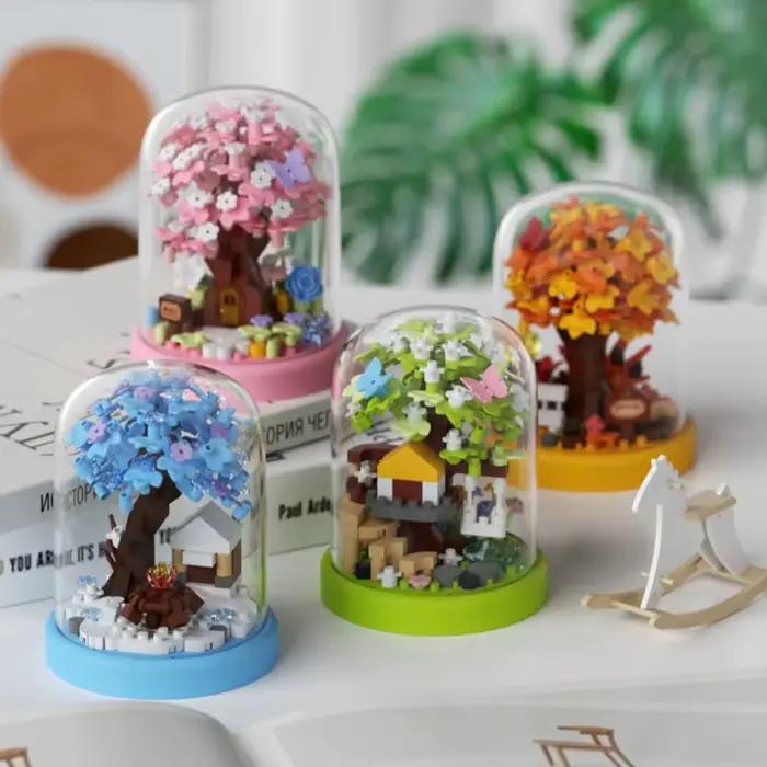 Décennie s de construction de maison d'arbre sans fleur