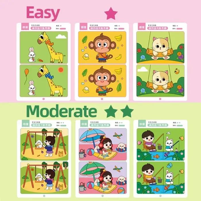 Cartes de jeu éducatifs Montessori pour enfants