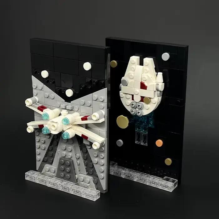 Blocs de construction de vaisseau spatial de chasse spatial